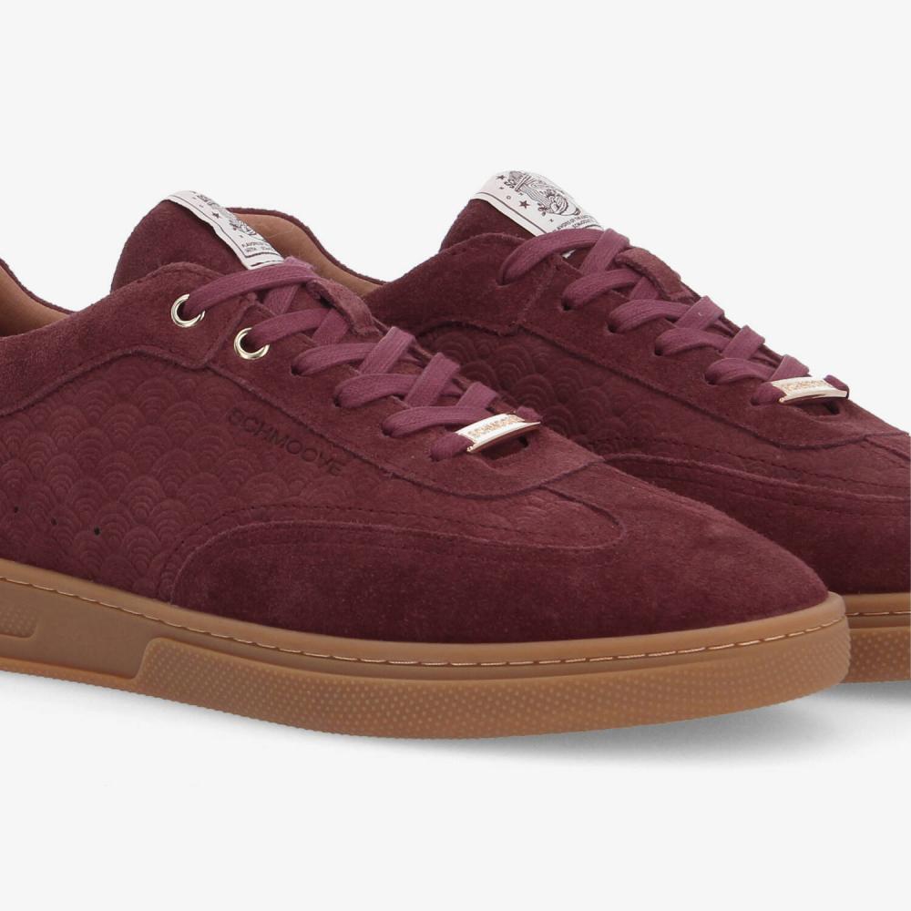 SCHMOOVE — san-marino-sneaker-m-suede-rouge