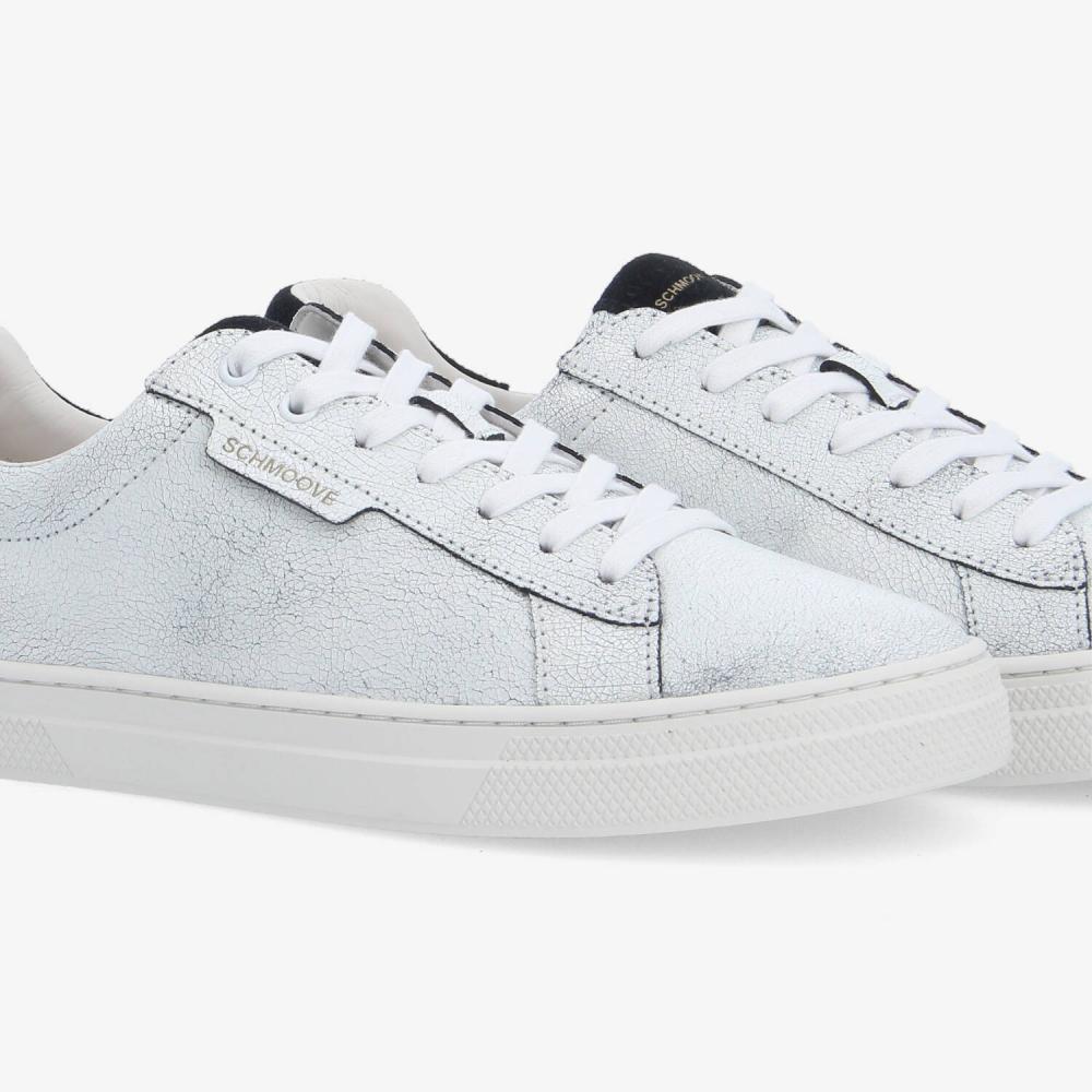 SCHMOOVE — sparkle-sneaker-m-crackled-ltr-sd-noir