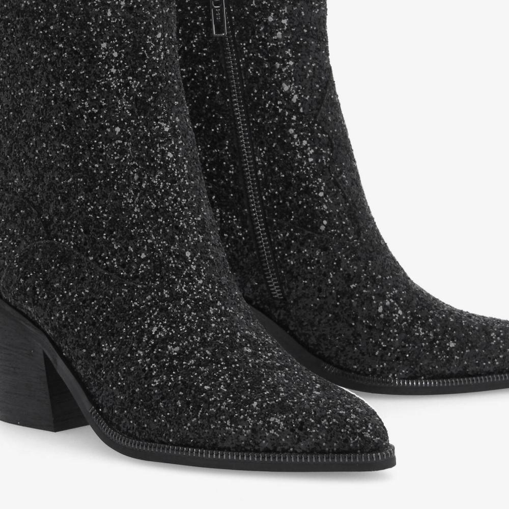SCHMOOVE — leonie-zip-boots-w-glitter-noir