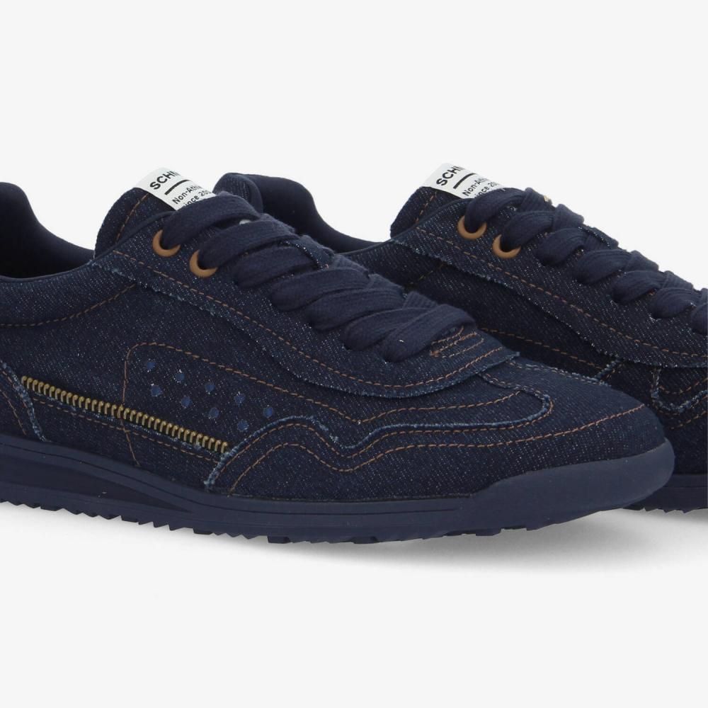 SCHMOOVE — camden-sneaker-m-denim-bleu