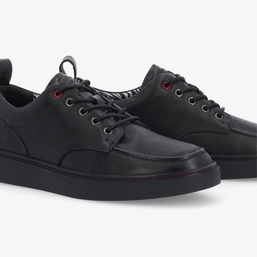 SCHMOOVE — loafly-plato-m-tumbled-leather-noir