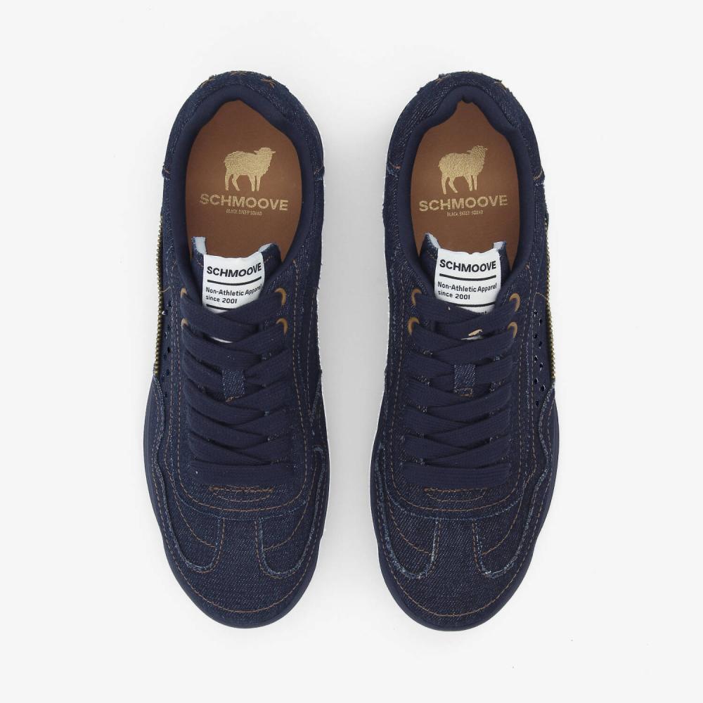 SCHMOOVE — camden-sneaker-m-denim-bleu