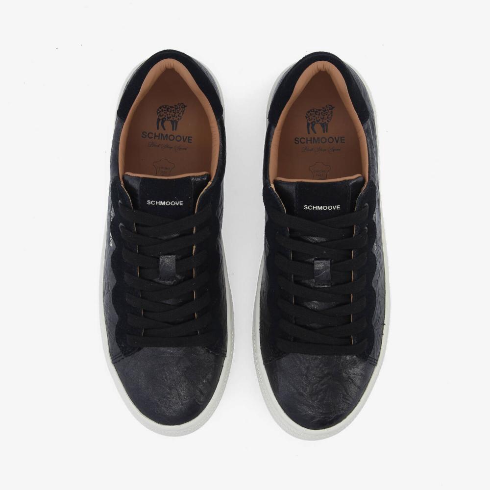 SCHMOOVE — sparkle-wave-w-wrinkle-suede-noir