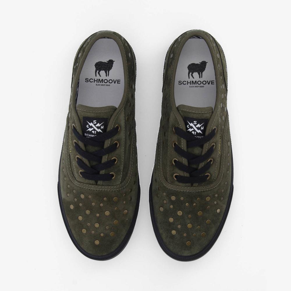 SCHMOOVE — arlo-studs-m-suede-vert