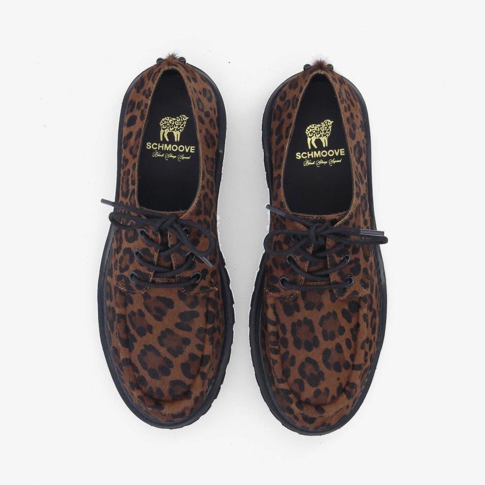 SCHMOOVE — mysen-plt-laces-w-pony-leo-marron