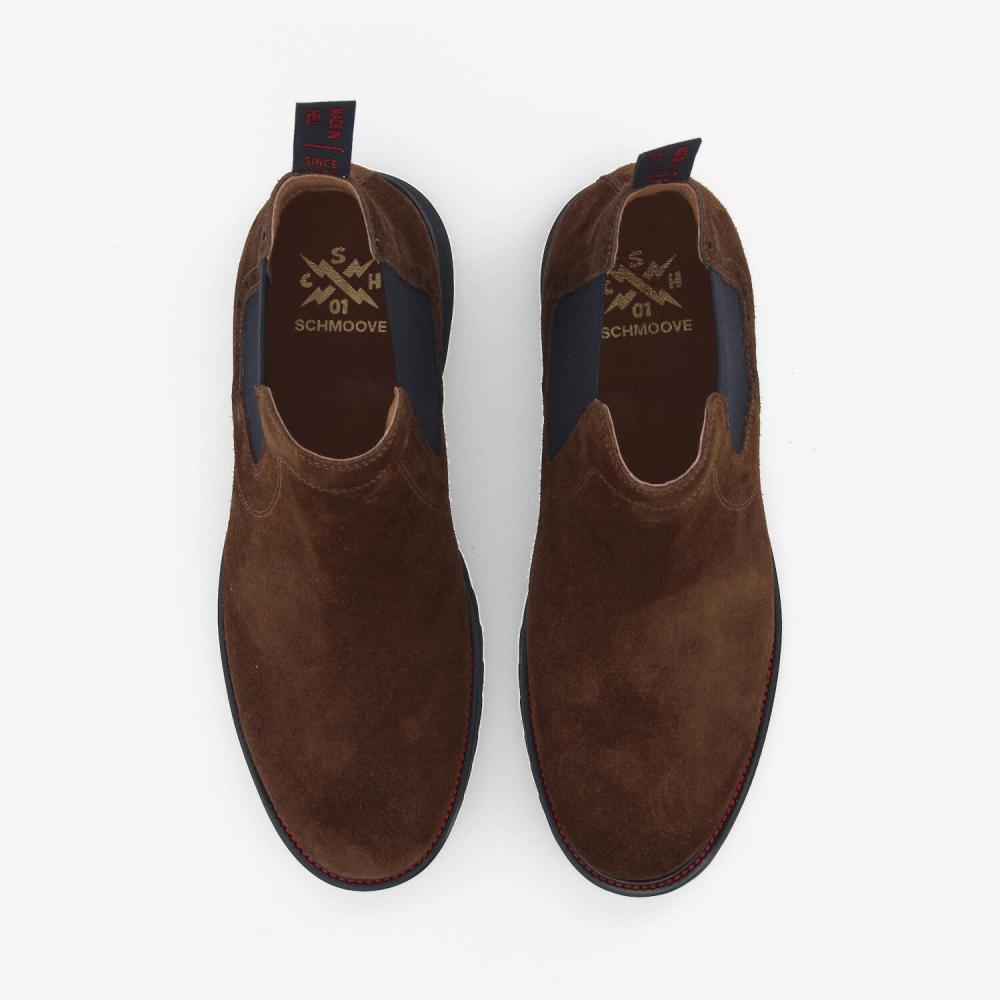SCHMOOVE — ripple-chelsea-m-suede-marron