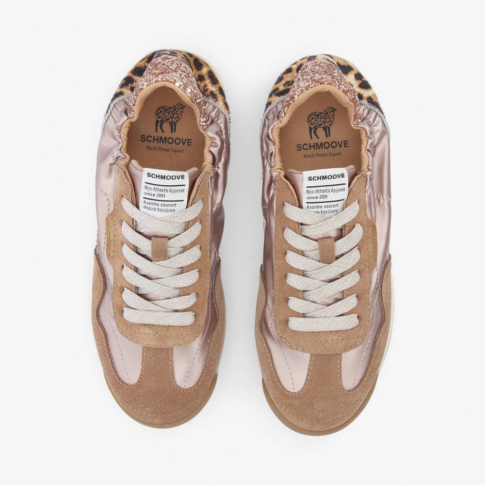 SCHMOOVE — camden-sneaker-w-nyl-sde-glitter-rose
