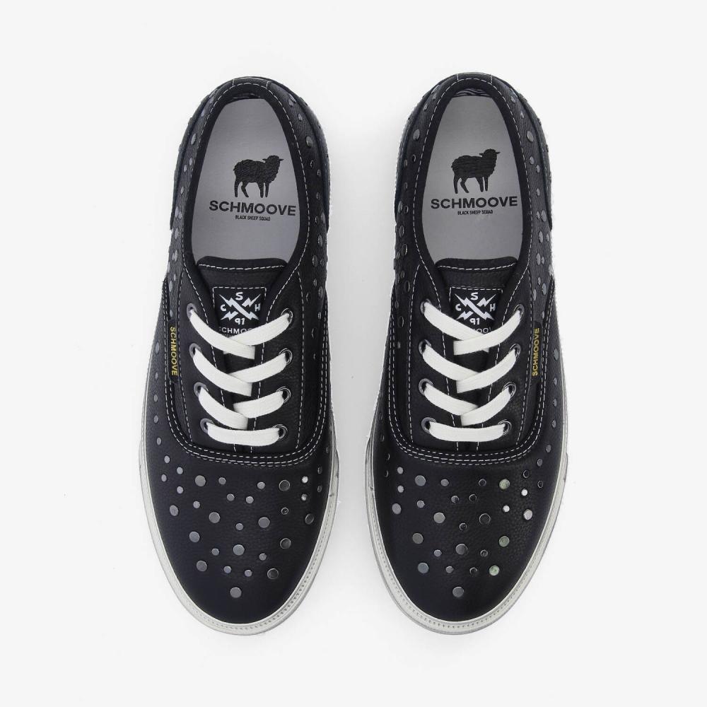 SCHMOOVE — arlo-studs-m-tumbled-leather-noir