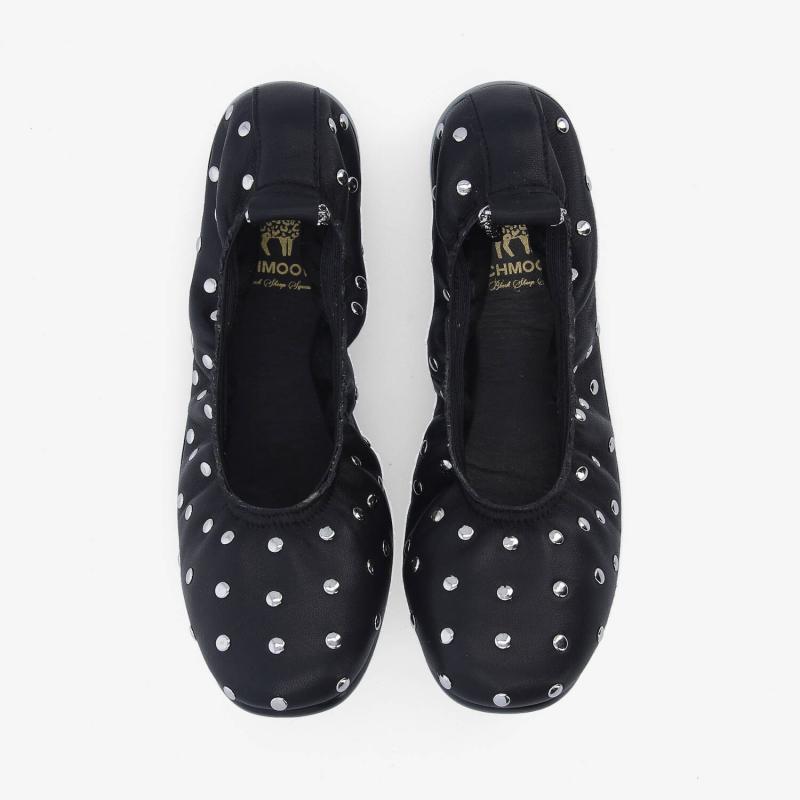 AMELIE BALLERINA W - LAMBSKIN - NOIR