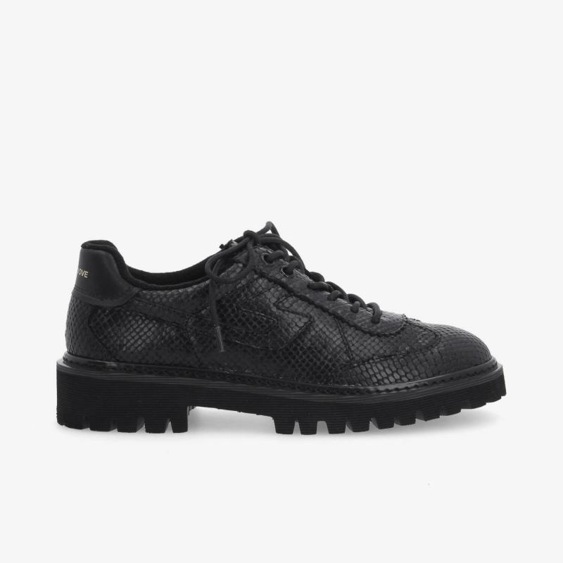 MYSEN CITY W - PRINT SNAKE - NOIR