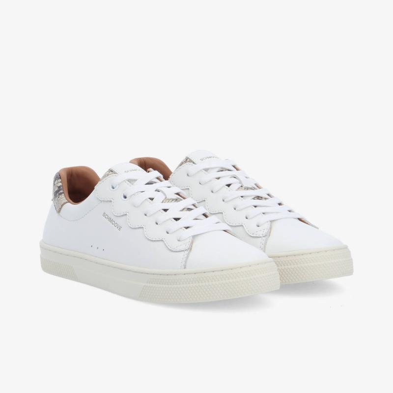 SPARKLE WAVE W - NAP/PRINTPYTHON - BLANC/BEIGE