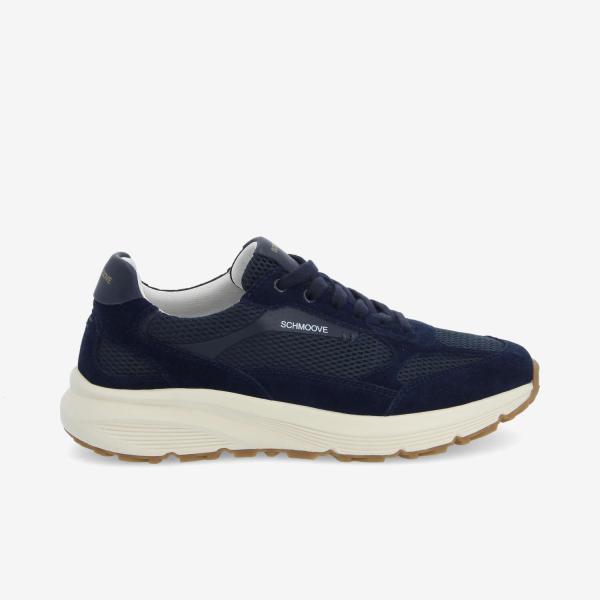 DUSK RUNNER M - MESH/SUEDE - BLEU MARINE