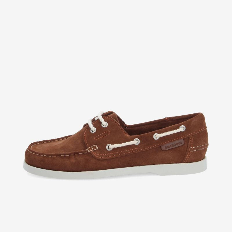 SHORE BOAT M - SUEDE - MARRON
