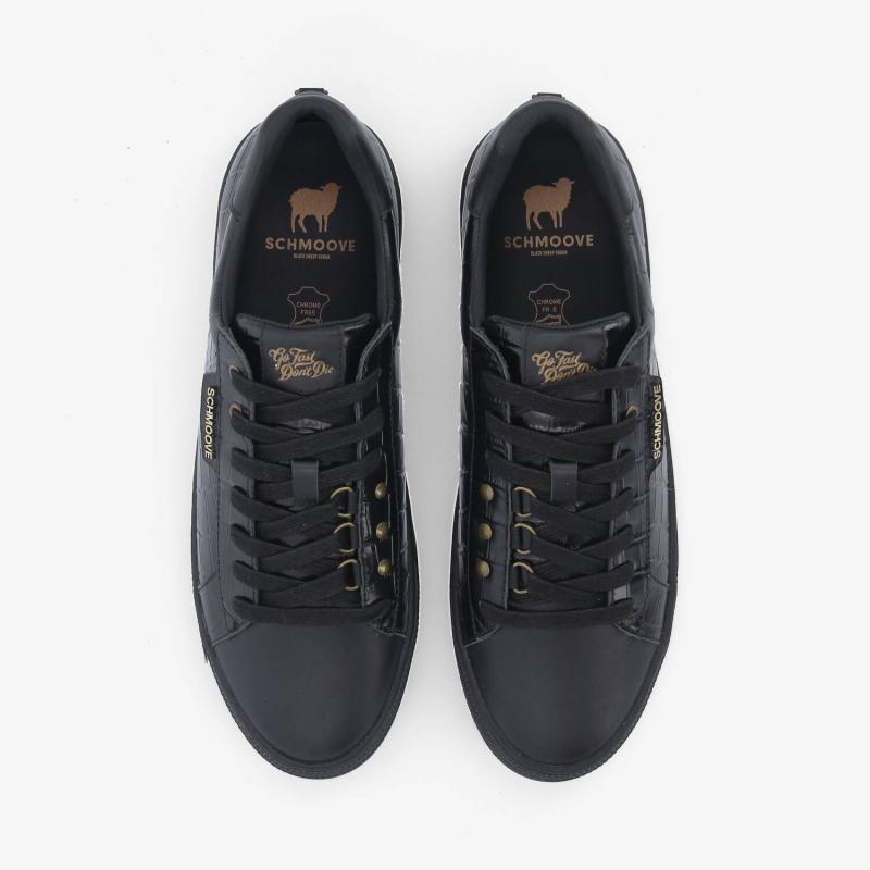 SPARKLE BIKER M - MAT KROCO/NAPPA - NOIR