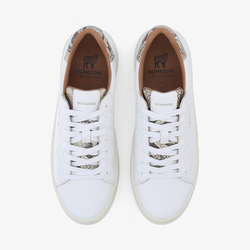 SPARKLE WAVE W - NAP/PRINTPYTHON - BLANC/BEIGE