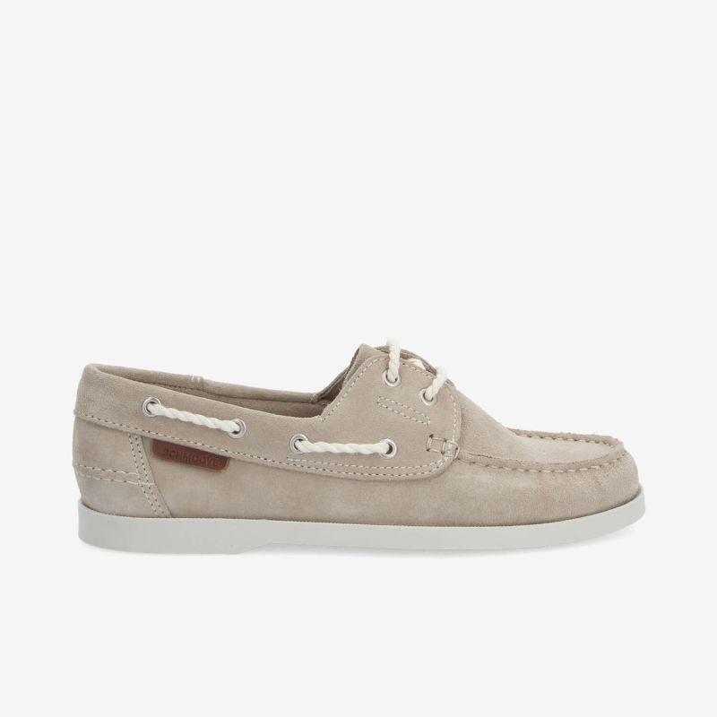 SHORE BOAT M - SUEDE - BEIGE
