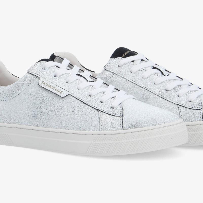 SPARKLE SNEAKER M - CRACKLED LTR/SD - NOIR