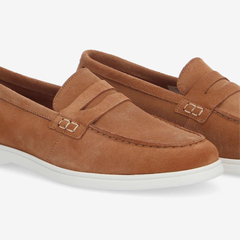 YACHT LOAFER M - SUEDE - MARRON