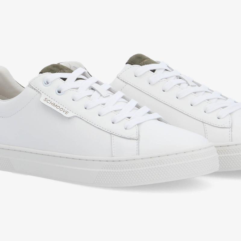 SPARKLE SNEAKER M - NAPPA/SUEDE - BLANC/KAKI