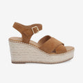 MINA SANDALE W - SUEDE - MARRON