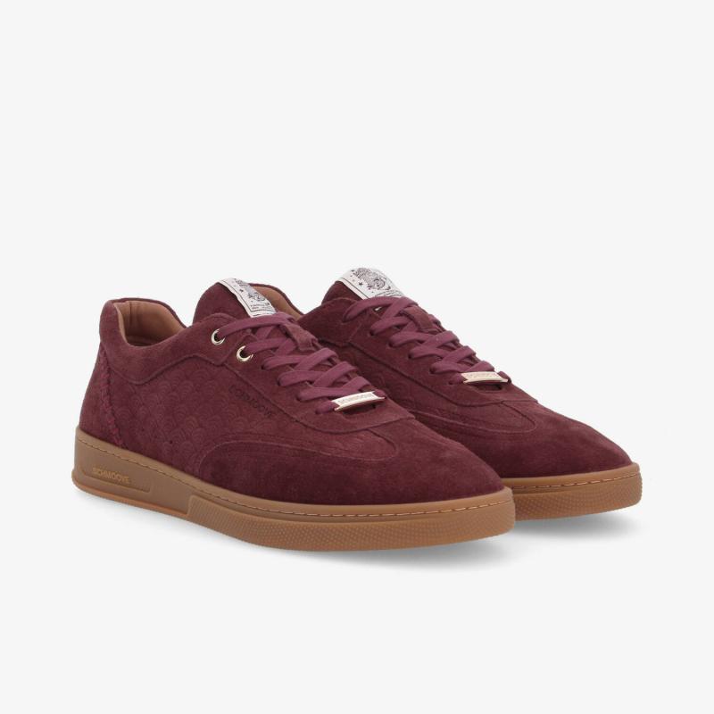 SAN MARINO SNEAKER M - SUEDE - ROUGE