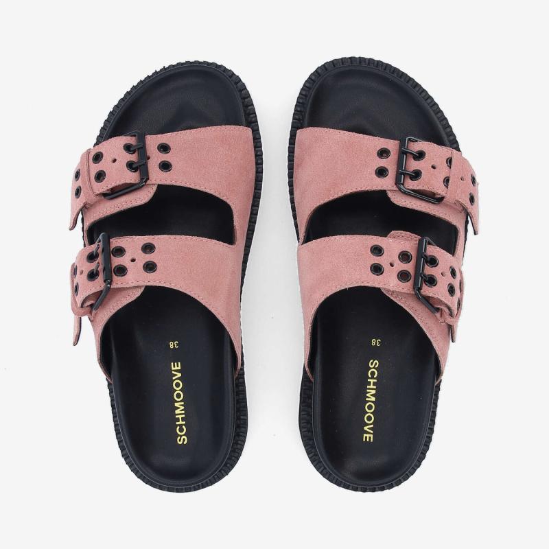 STELLA BUCKLE W - SUEDE - ROSE