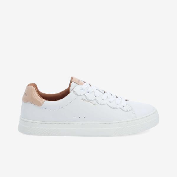SPARKLE WAVE W - NAPPA/PATENT - BLANC/BEIGE