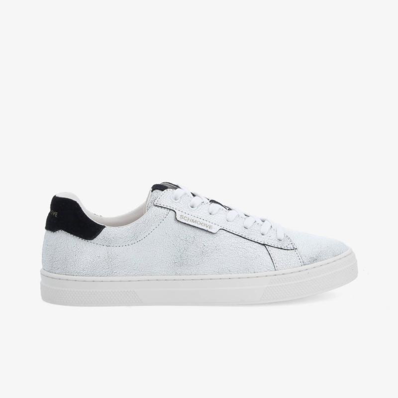 SPARKLE SNEAKER M - CRACKLED LTR/SD - NOIR