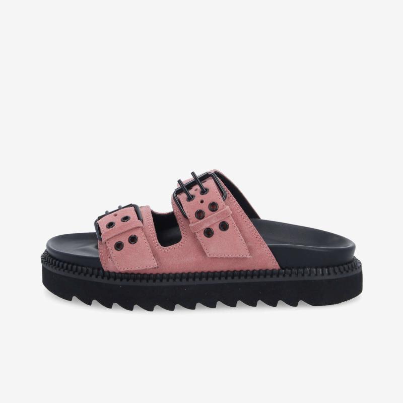 STELLA BUCKLE W - SUEDE - ROSE