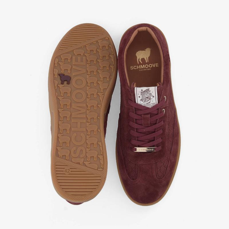 SAN MARINO SNEAKER M - SUEDE - ROUGE