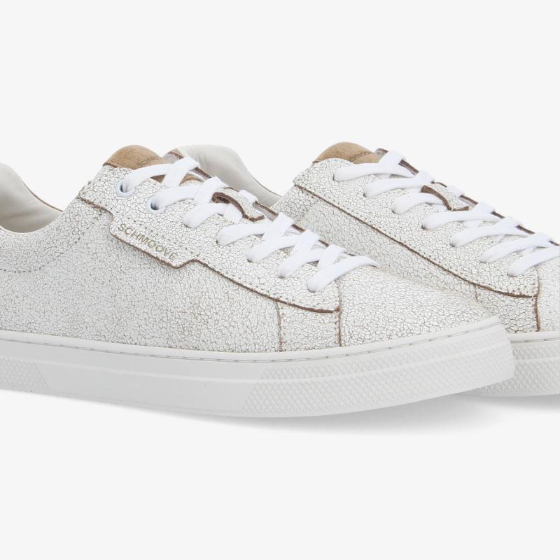 SPARKLE SNEAKER M - CRACKLED LTR/SD - BEIGE